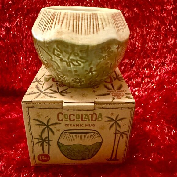 Beachbum Berry Sippin Santa CocoLada Coconut Tiki Mug Christmas Swizzle Pick - Picture 4 of 4